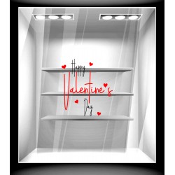 Αυτοκόλλητο βιτρίνας - Αγίος Βαλεντίνος 77